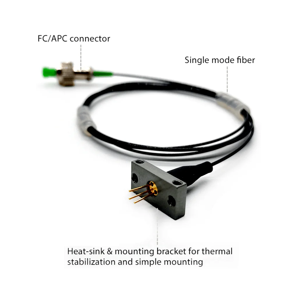 1310nm 1550nm DFB Laser Module with Singlemode SM Fiber Cable and FC/APC Connector