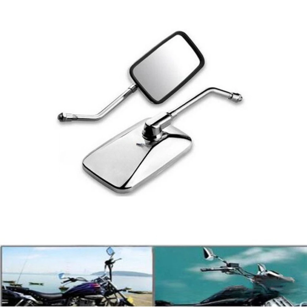 

Motorcycle modified rearviewSquare rearview mirror Prince car Big Turtle King rearview mirror Rear