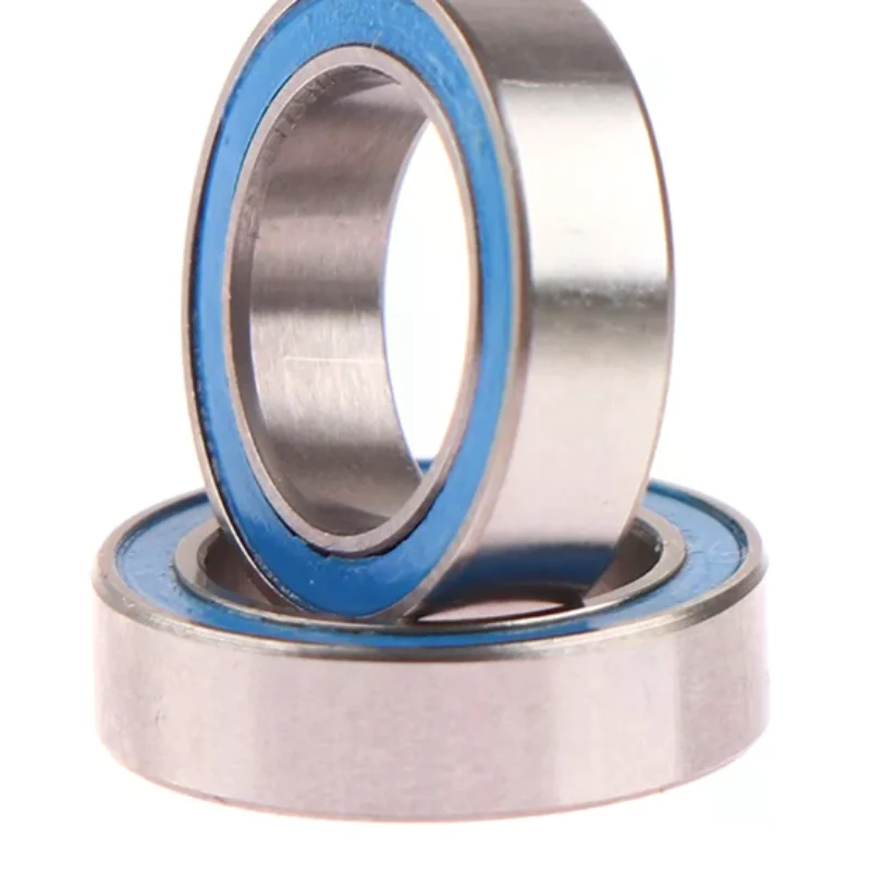 2Pcs 6700 2RS Bearing 10x15x4mm Blue Rubber Sealed Model Bearing For Electric Motor And Small Mechanical Equipment