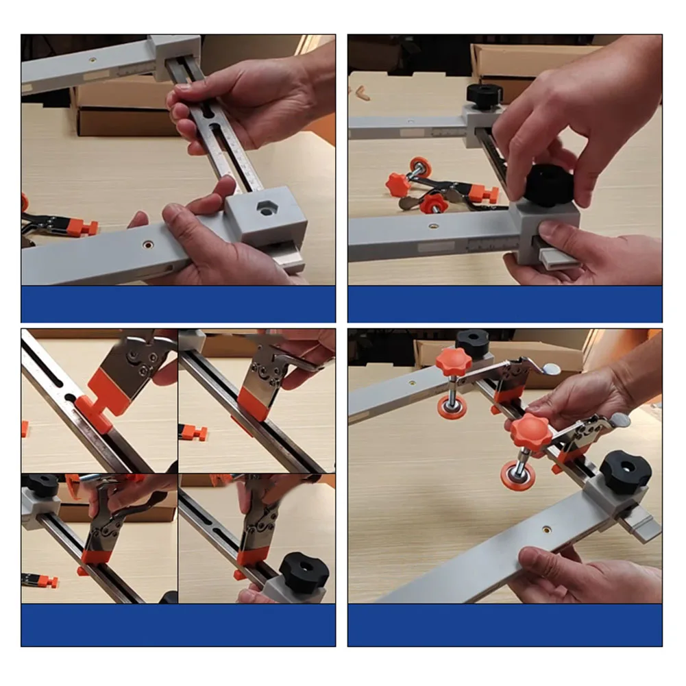 DIY Installation As Shown Drawer Jig Dual-scale Measurement Damage-free Installation Effortless Setup Height Adjustable