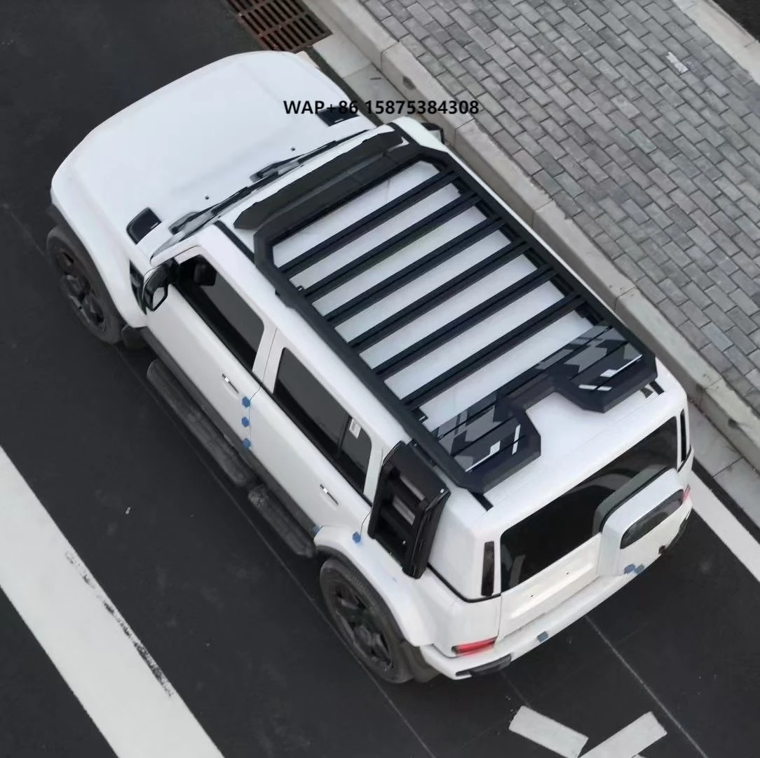 

ICar V23 Roof Rack Cargo Carrier Black Aluminum Alloy Luggage Platform