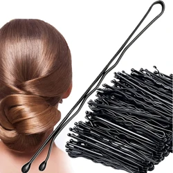 150/50PCS Black Hairpins For Women Hair Clip Lady Bobby Pins Invisible Wave Hairgrip Barrette Hairclip Hair Clips Accessories