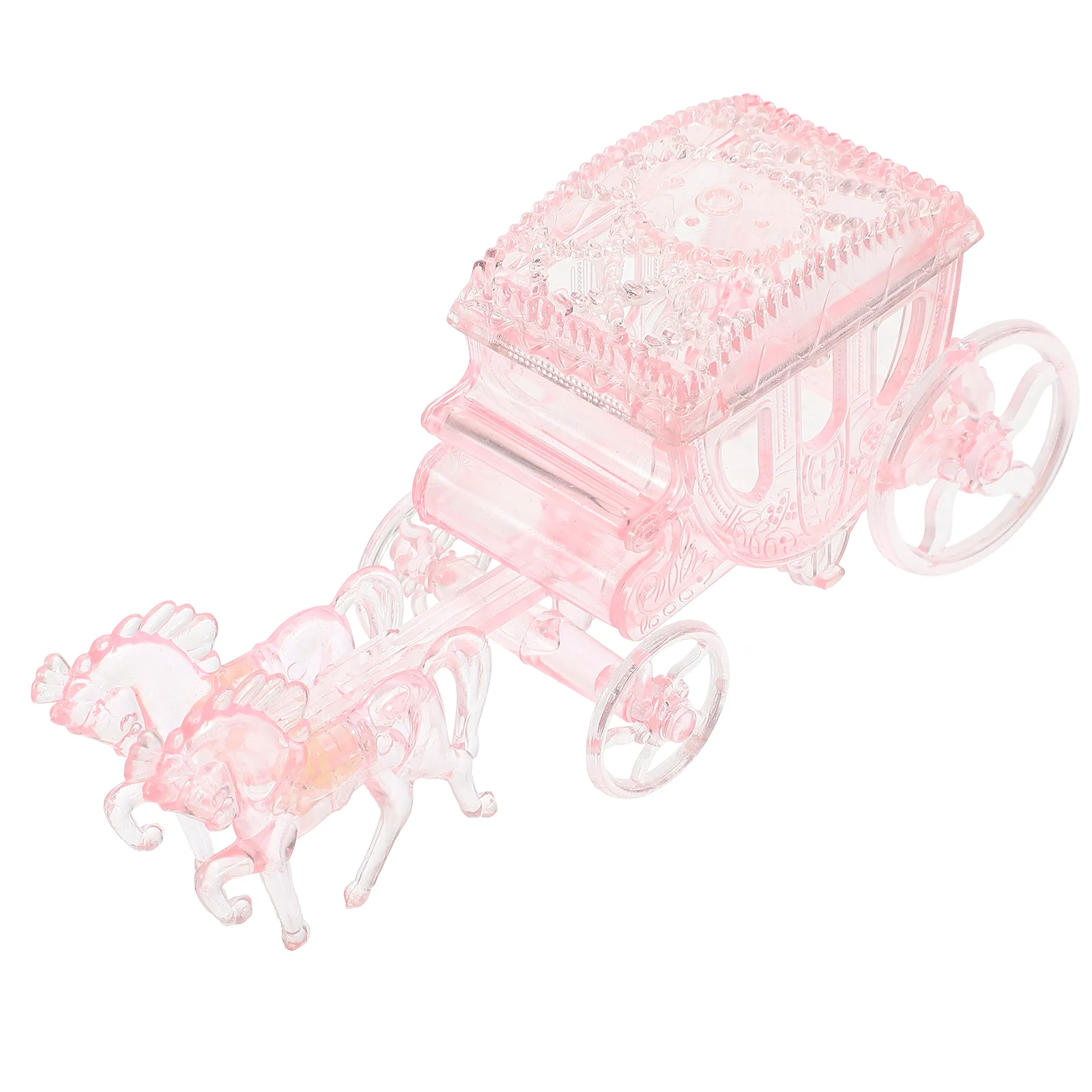 Candy Containers for Wedding Small Gift Packaging Case Box Newborn Grocery Cart Wheels The