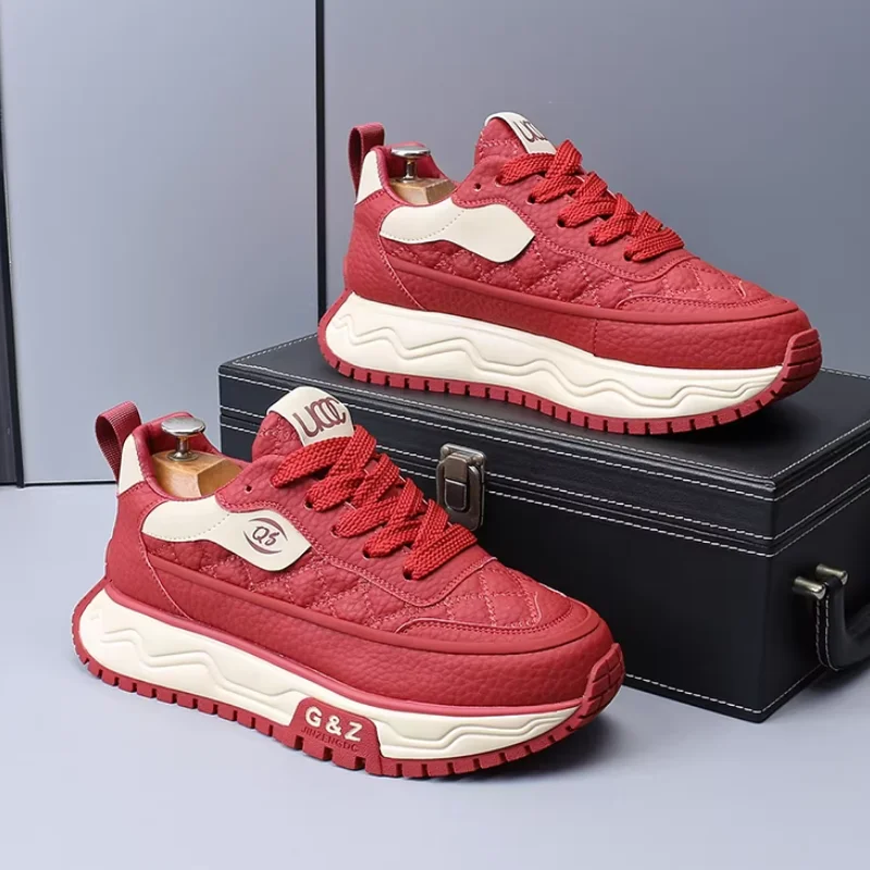 

Spring 2026 new red Forrest Gump men's thick-soled sports casual shoes men's board shoes x6