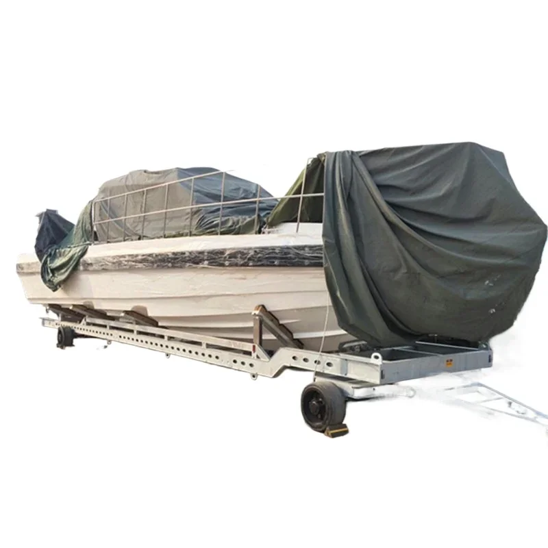 yacht trailer galvanized boat trailer yacht inflatable jet ski trailer tool cart