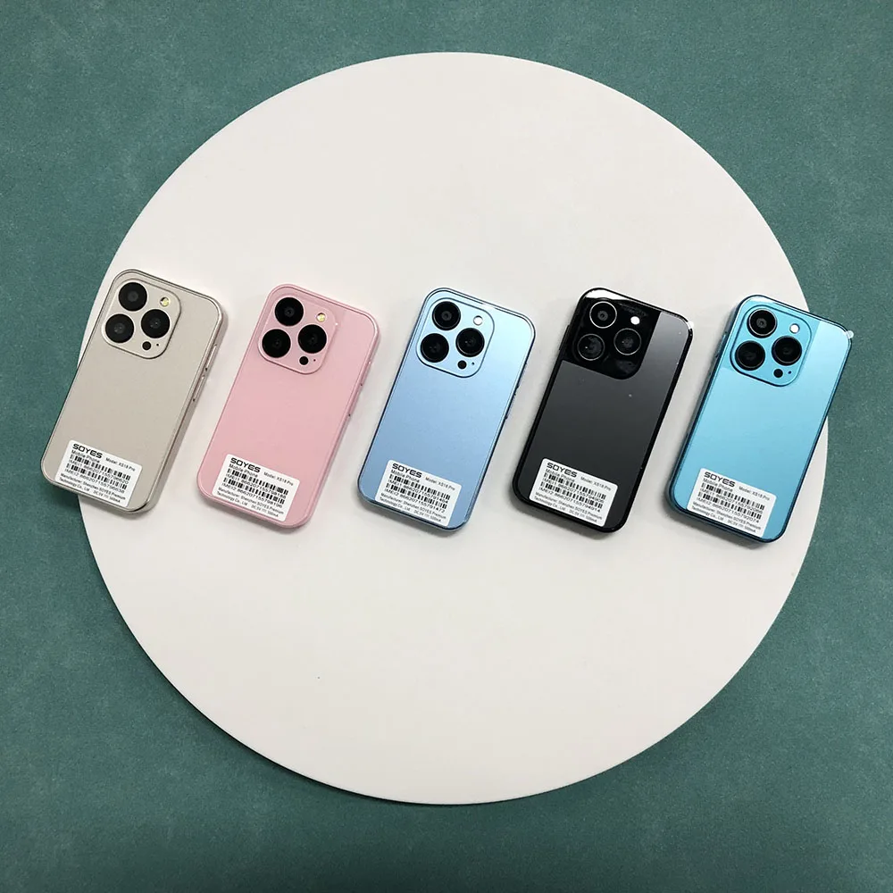 SOYES XS18 PRO 3G Mini Smartphone 3.0 pouces MTK Quad Core 2GB RAM 16GB ROM double SIM 5MP BLE 4.0 type-c téléphone Android ultra-léger