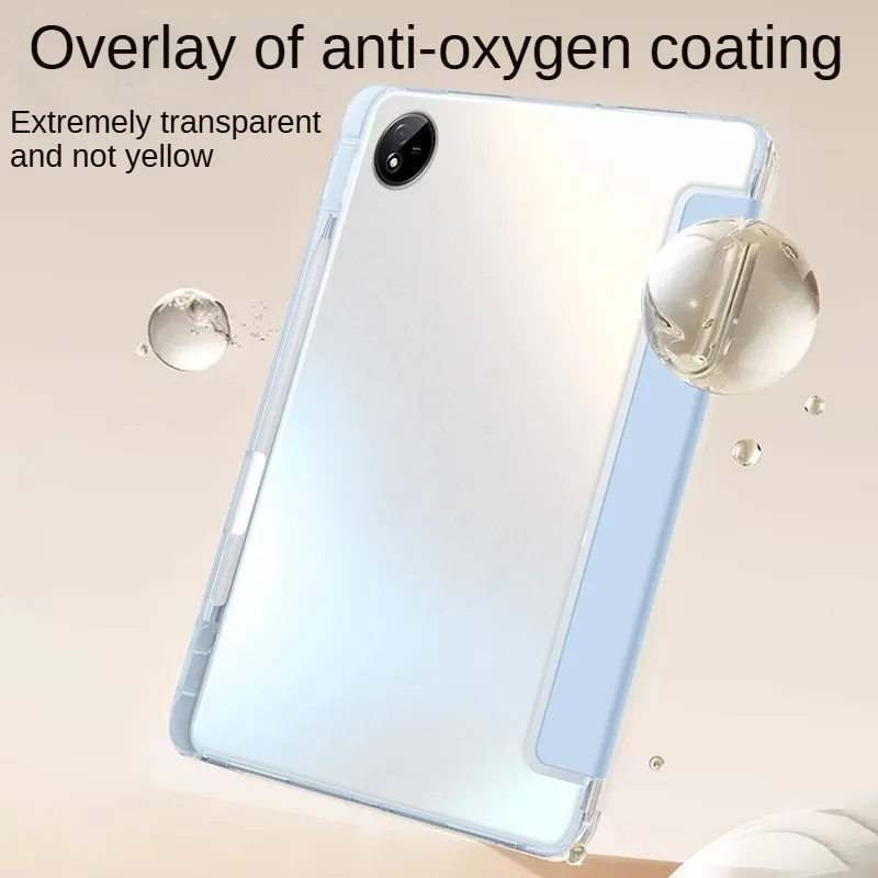 جديد لـ Redmi Pad 2 حافظة مغناطيسية ذكية لهاتف Coque Xiaomi Redmi Pad 2 2025 11 بوصة مع حامل القلم الرصاص غطاء لوحي