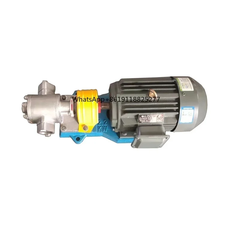 

KCB Stainless Steel Gear Pump Corrosion-Resistant Sanitary Electric Pump with Low Pressure 12V Voltage OEM Customizable