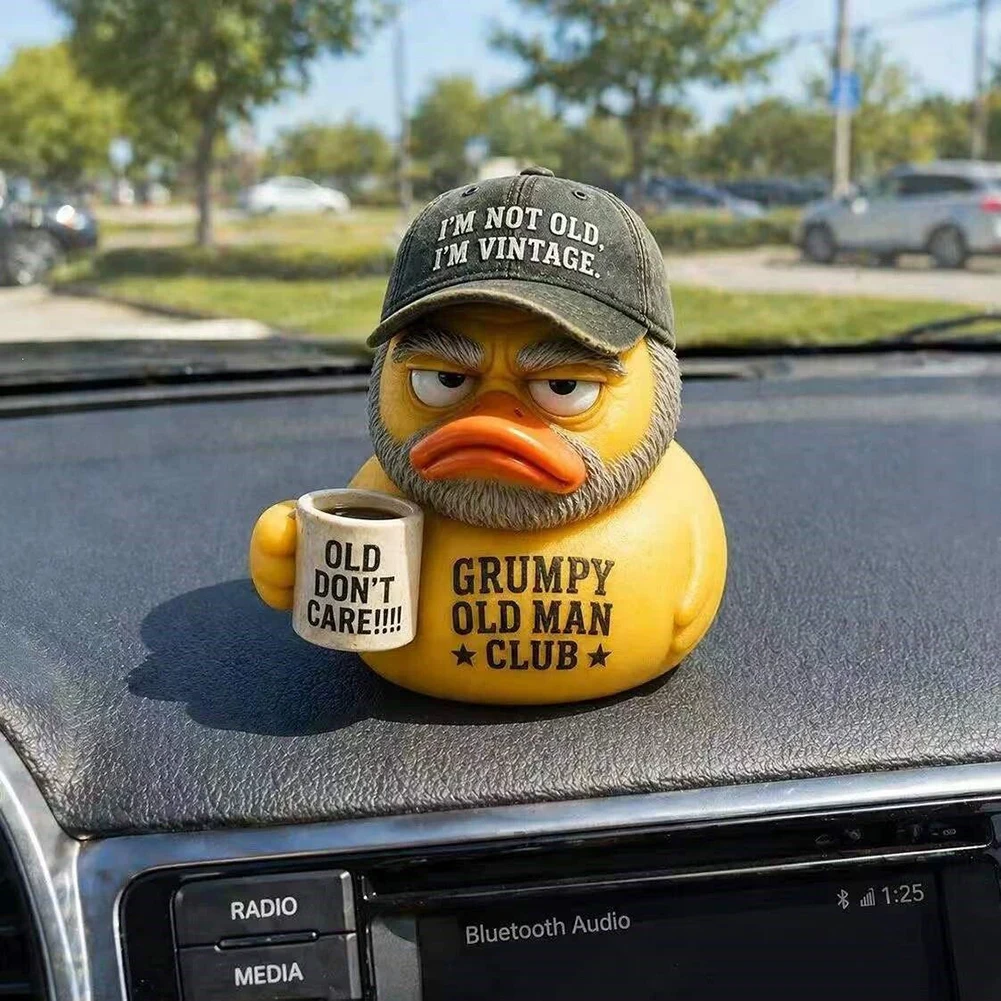Car Accessories Gifts For Men - Zangado-Pato Velho Eu Não Sou Velho