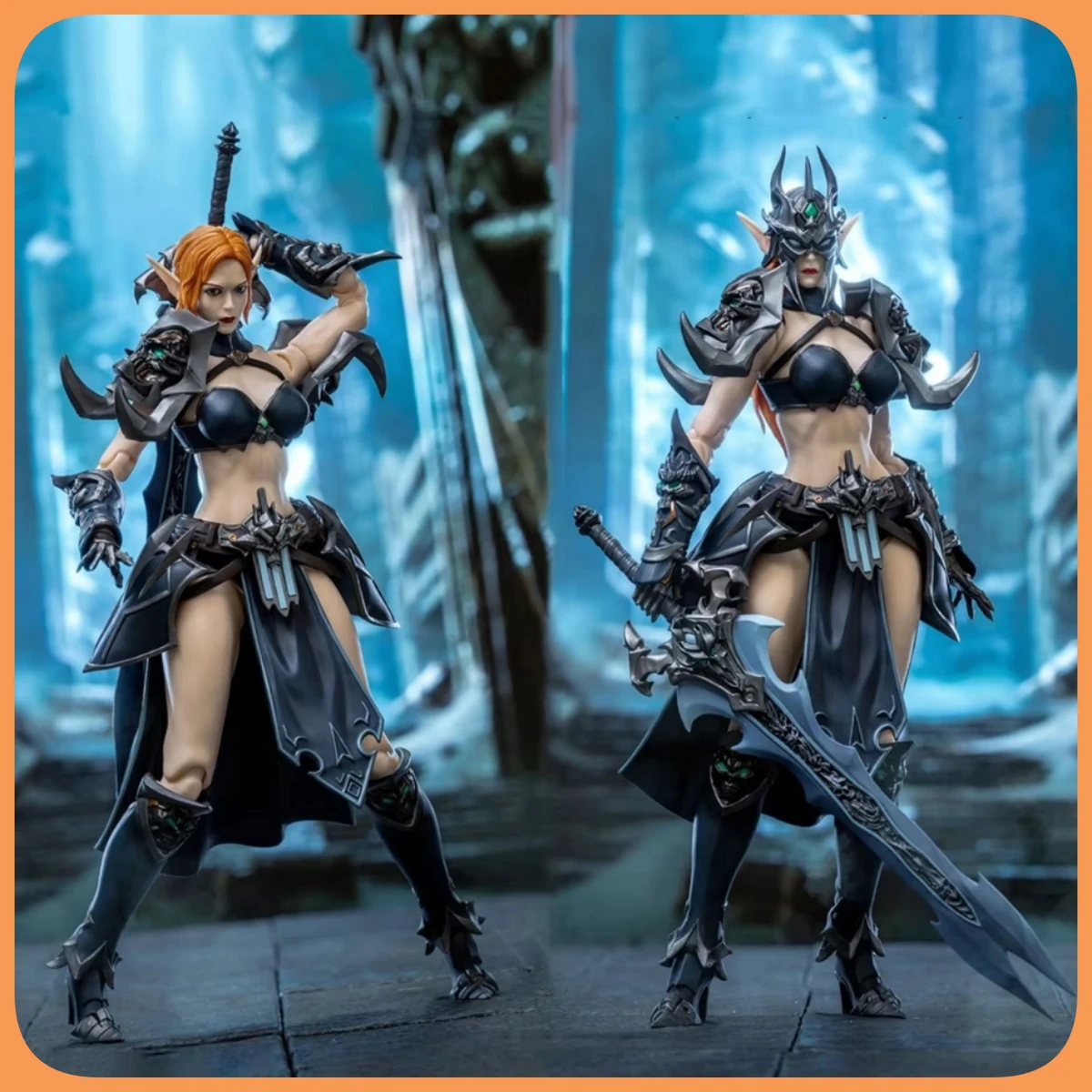 Mithril Action 1/10 Scale Female Elf Swordsman Guardian Of The Horde 04 Morna Full Set  Action Figure Collectible Model Toys