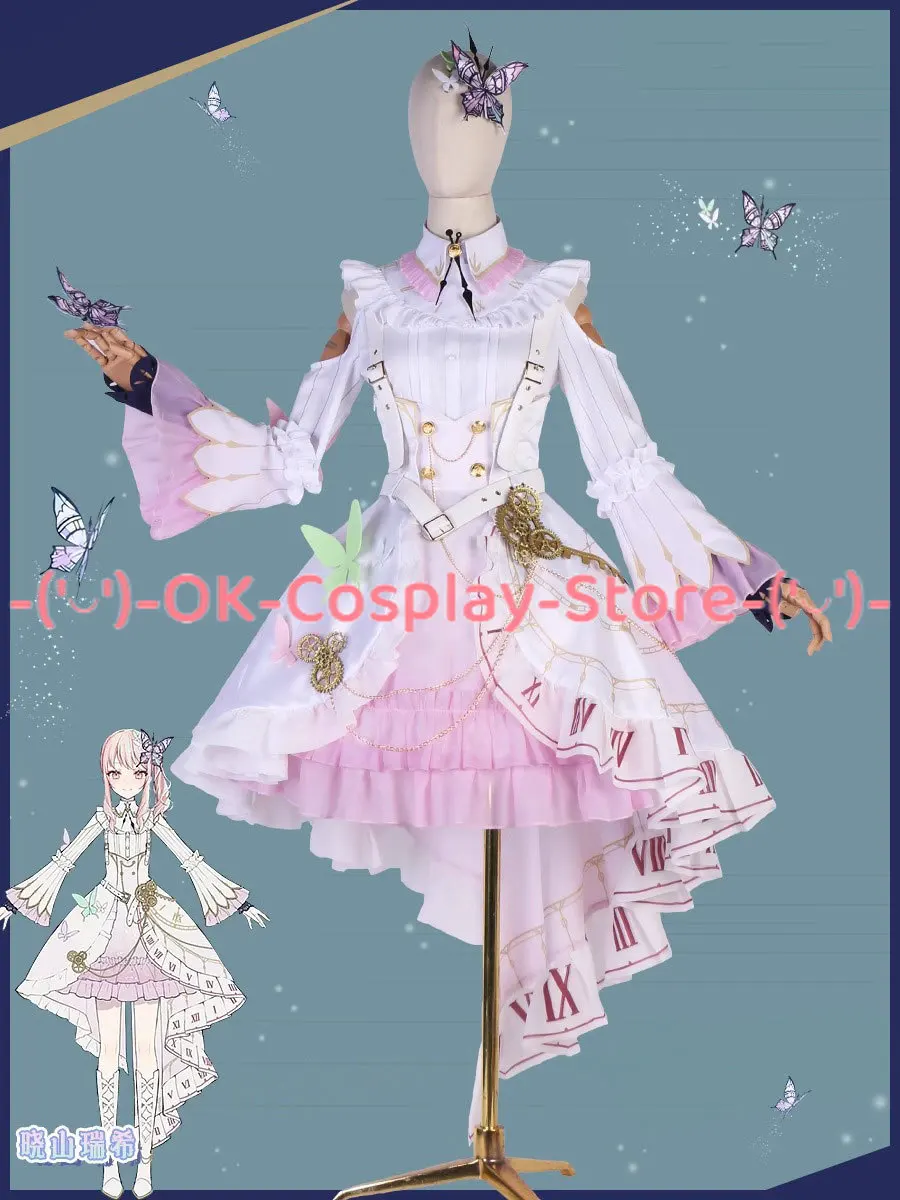 Akiyama Mizuki Cosplay Costumes Game Project Sekai 3rd Anniversary Cosplay Dress Halloween Party Suit Uniforms Custom Made