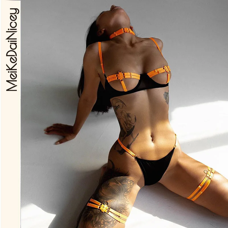 

MeiKeDaiNicey, сексуальный экзотический комплект, ажурное чувственное нижнее белье, женские Экзотические костюмы, нижнее белье, женское порно, комплект нижнего белья, Экзотическая одежда