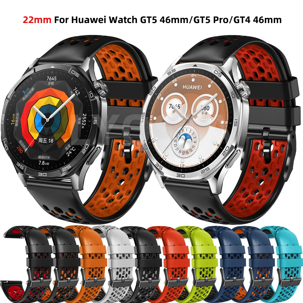 22Mm Silicone Strap…