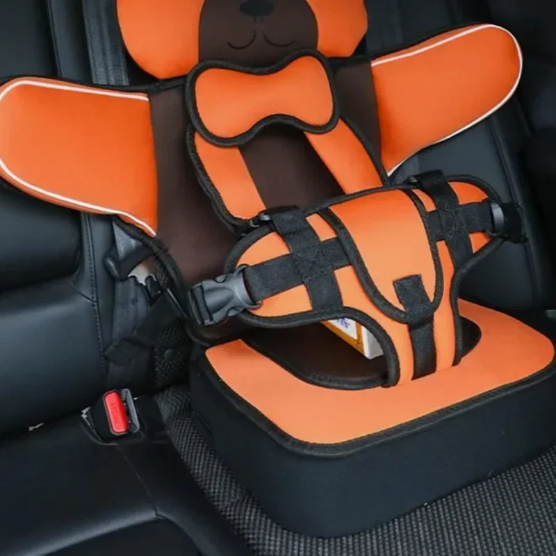 Criança Car Seat Cushion, Baby Safety Seat Belt Fixação Almofada, Ideal para Vários Tipos de Veículos, Portátil e Fácil de Usar