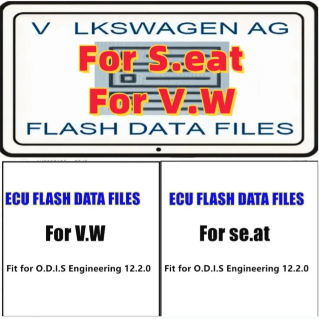 

2025 Hot ! Ecu Firmware Flash Data Files V-W Au-di Se-at Sko-da Odis-e V12.2.0 immo off + Odis Engineering car product