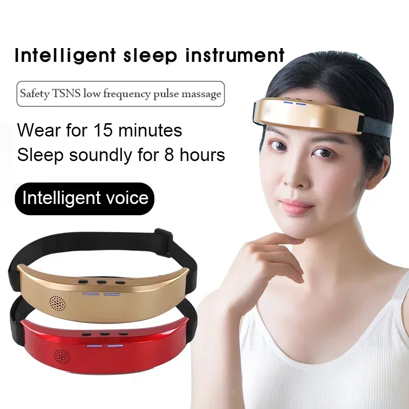 DOMAS TDCS Brain Stimulation Electrostimulator Pain Relief Head Massage Electrodes Pads Therapy Device EMS TENS Stimulator