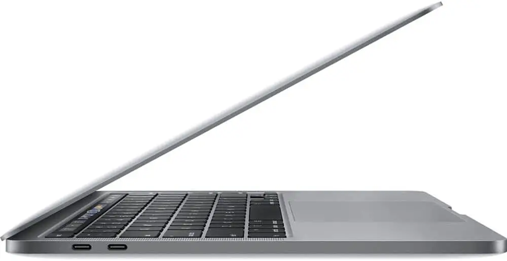 Apple-MacBook Pro 13,3 "2020 Intel Core i5 2,0 GHz, 16GB RAM 512GB SSD, Plata MWP72LL/A (reacondicionado certificado-excelente)