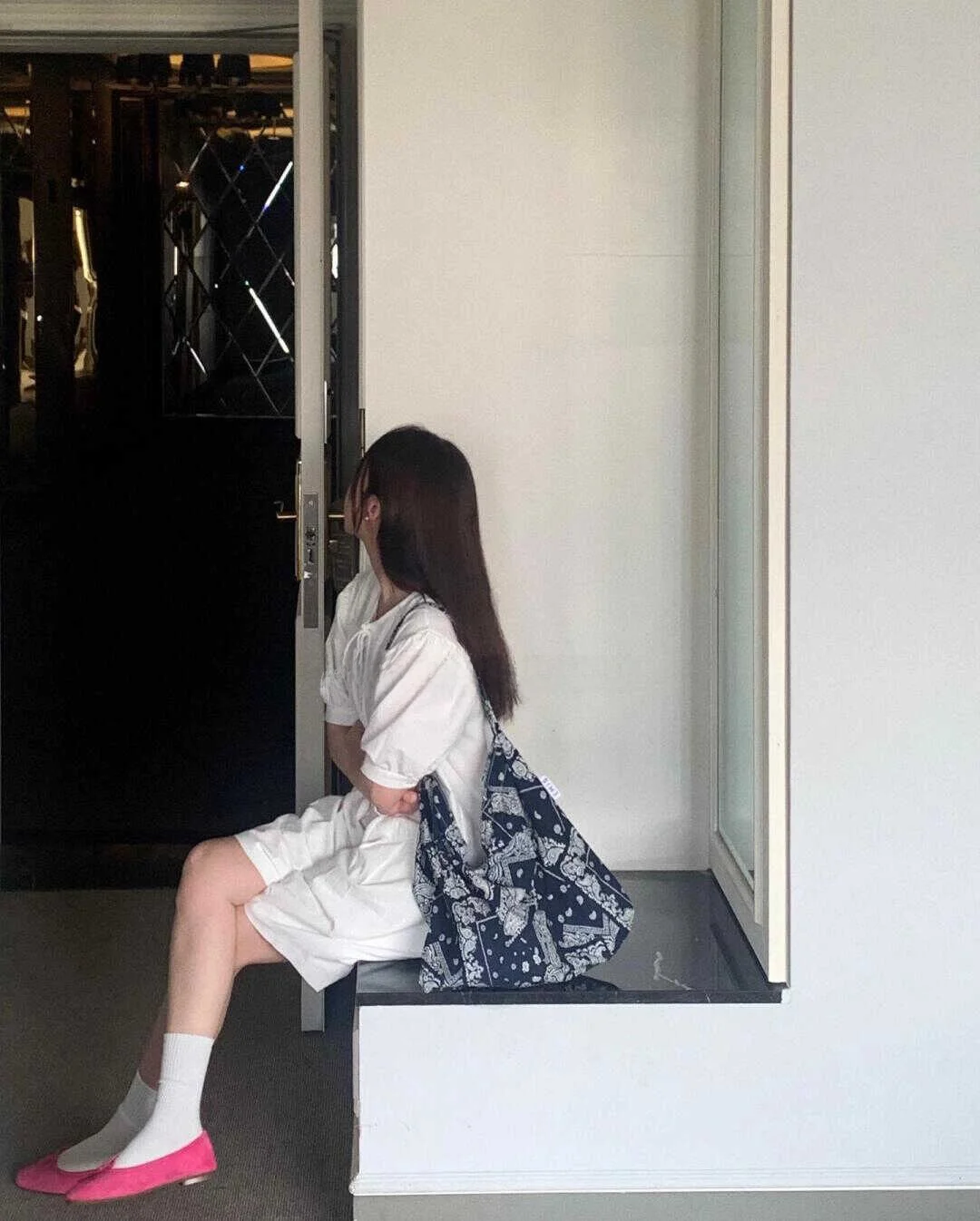 

Floral Caew Nut Canvas oulder Bag Women's Printed Student Tote Bag Korean Sle Casual Handbag Youth Faion Bag