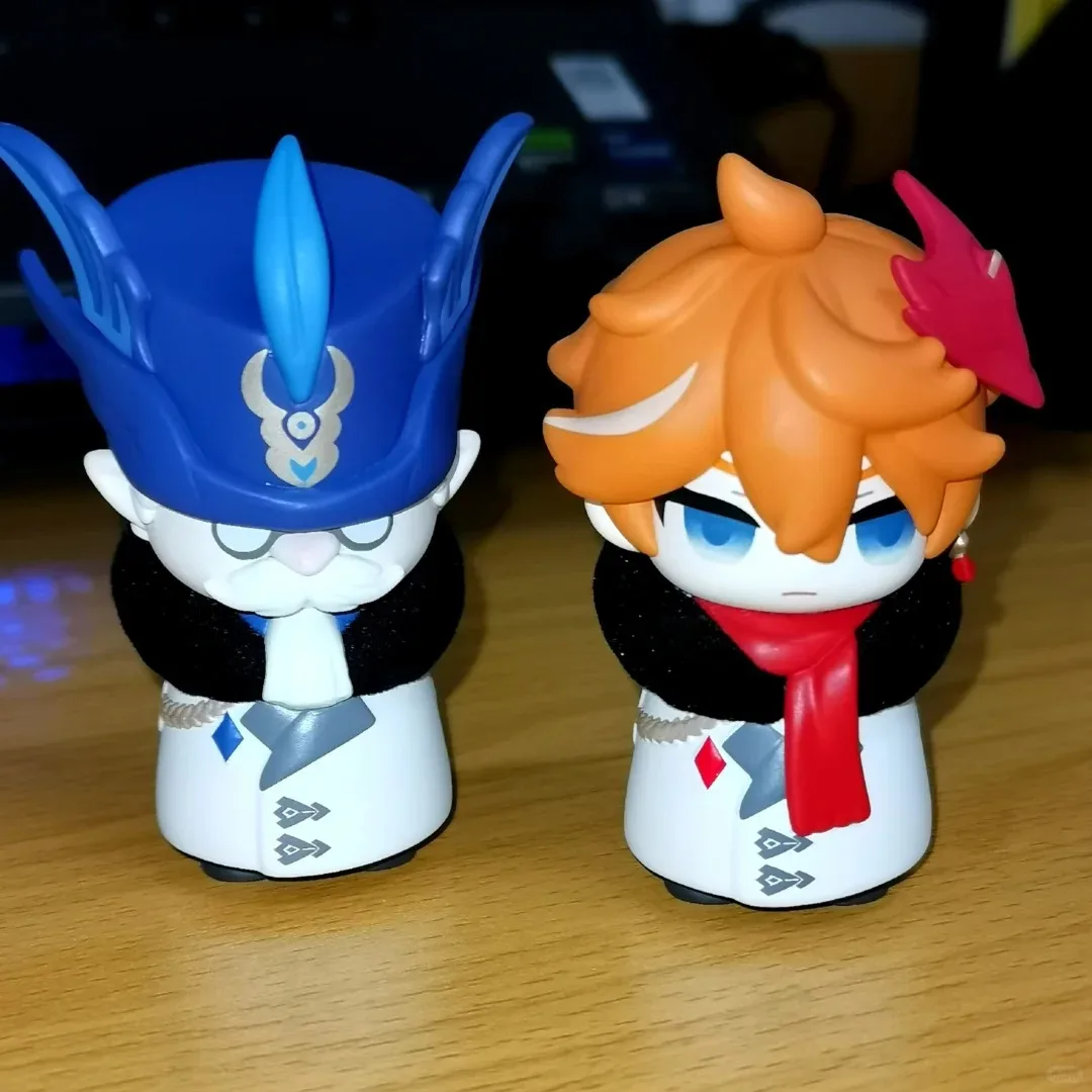 Genshin Impact Auf Lager Fatui Harbinger Serie Blind Box Kawaii Trendige Q-Version Anime-Figuren-Sammlung Desktop-Überraschungsgeschenk – Detail 7