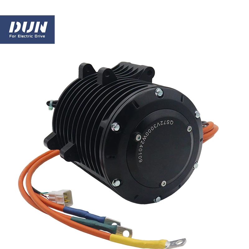 QS 138 3000W V3 70H PMSM BLDC Mid-Drive Motor With Fardriver ND72680 DKD Display and T08 Throttle For Dirtybike