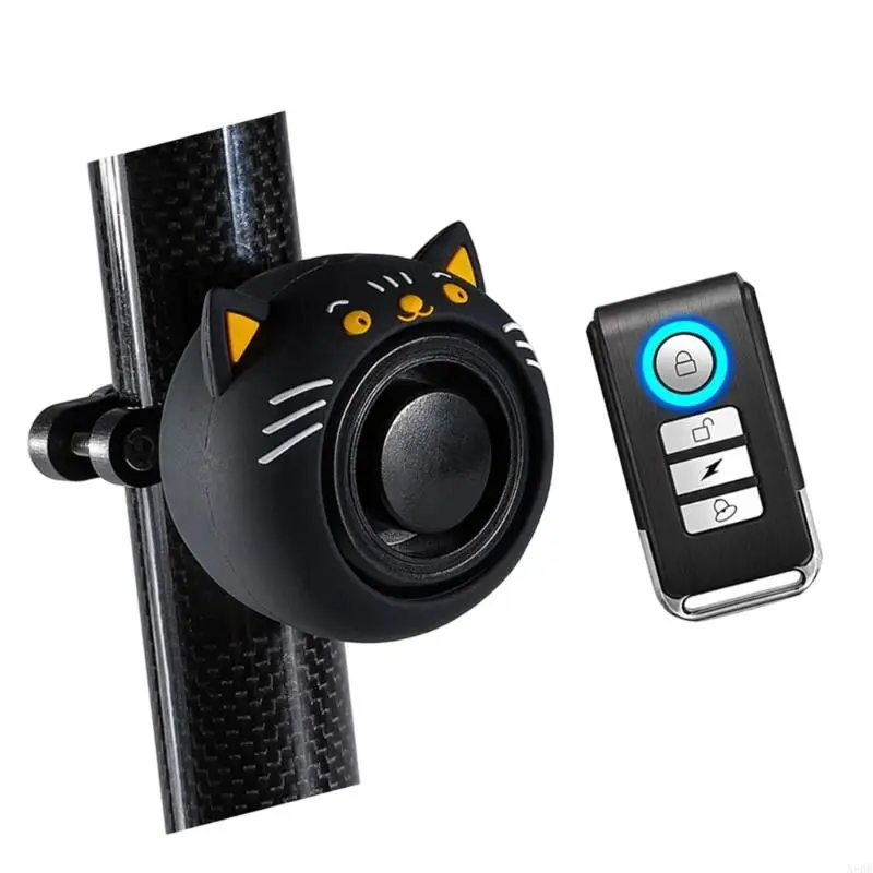 دراجة نارية X6HF ضد جهاز السطو، هيكل تحذيري، غطاء حماية معدني لنطاق الراديو 70 مترًا