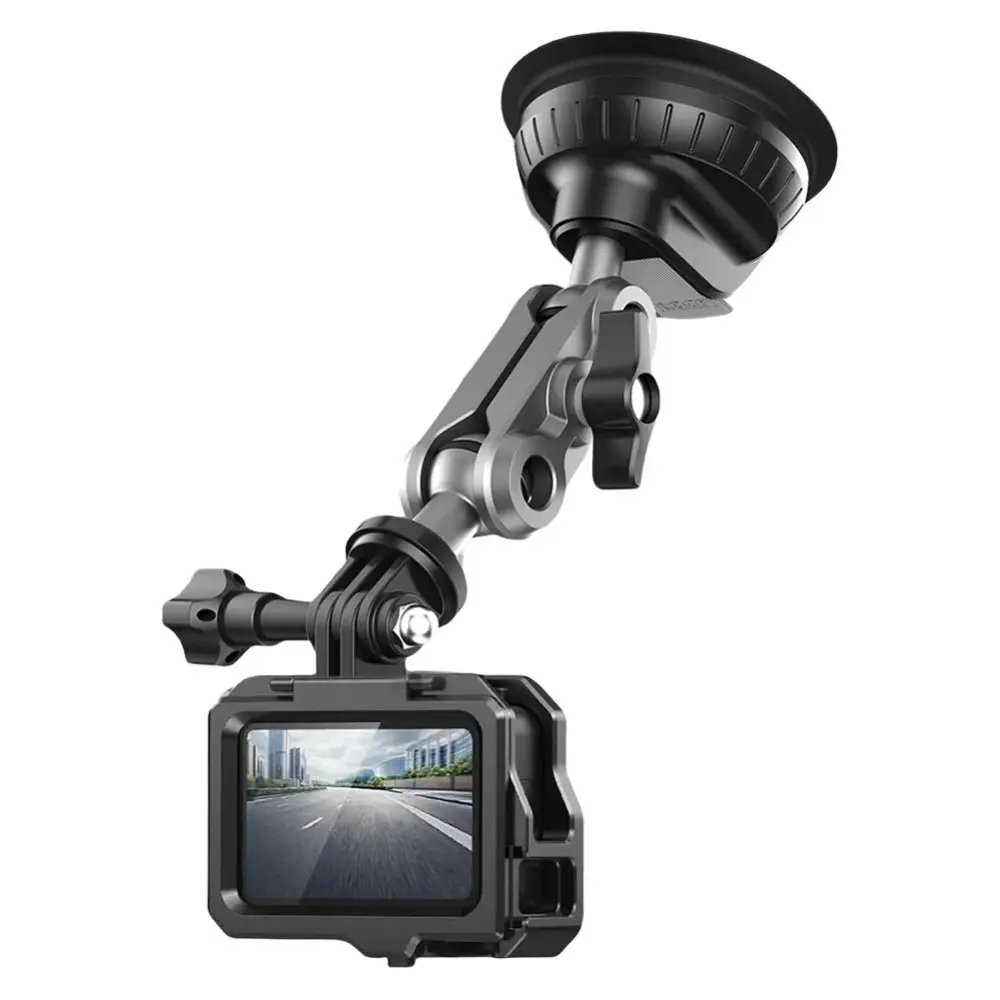 360-Degree Rotatable Car Suction Cup Mount Stable Fixing Strong Adsorption Force Windshield Dashboard Holder