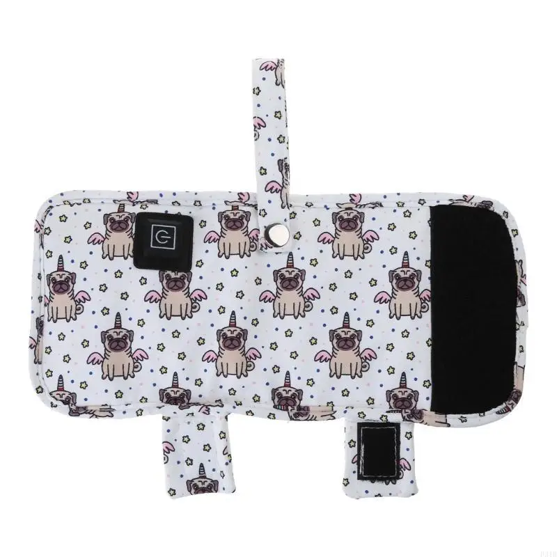 Babyflessenwarmer voor moedermelk, USB oplaadbaar om baby's te voeden tijdens nachtelijke reizen P31B