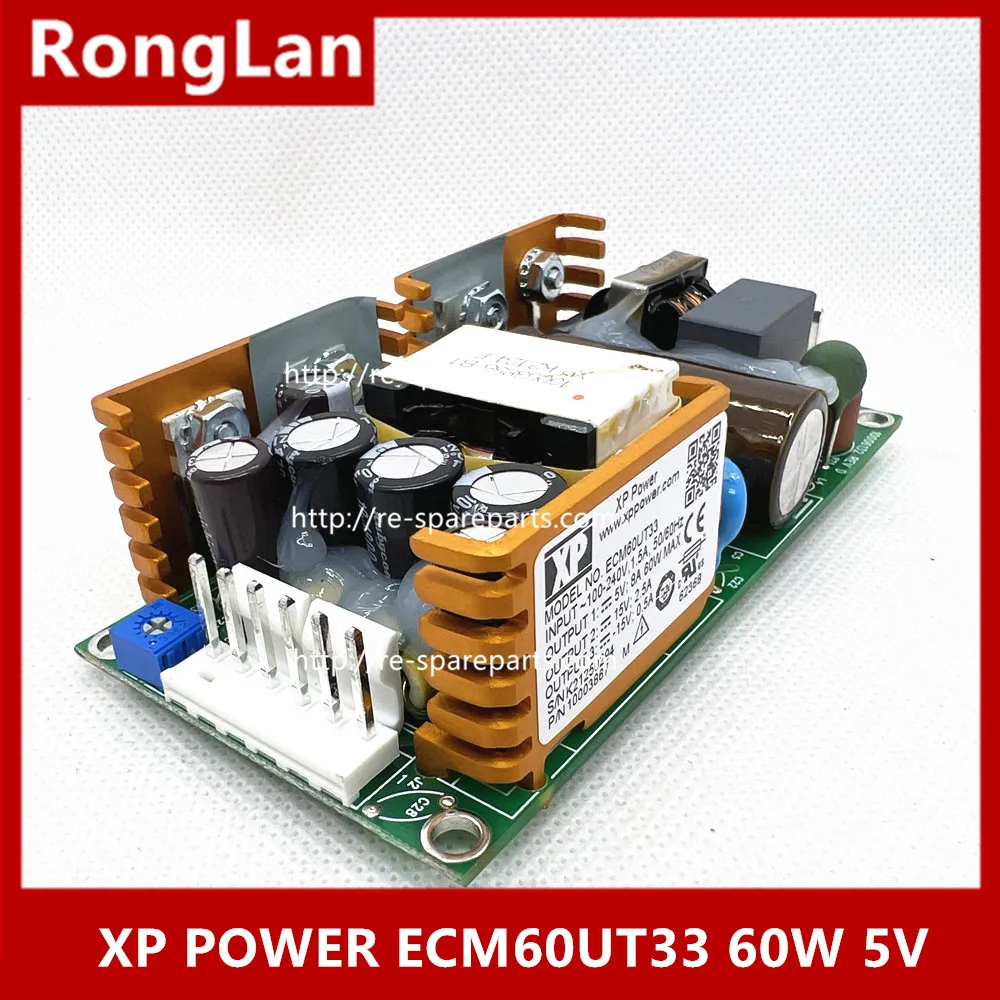 [SA] XPPOWER  fully isolated switching power supply module ECM60UT33 AC/DC open power supply 60W 5V stock