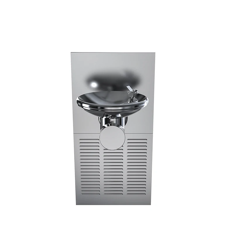 Iuison Easy Installation Stainless Steel Wall Mounted Drinking Water Fountain for School Gymnasium Park