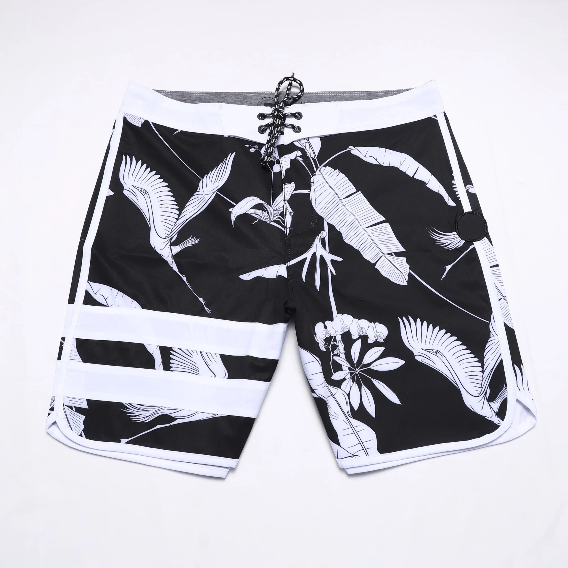 Summer New Waterproof Beach Shorts Men Phantom Bermuda Board Shorts Swim Quick Dry Casual Diving Surfwear Plus Swimwear 2024 Aug