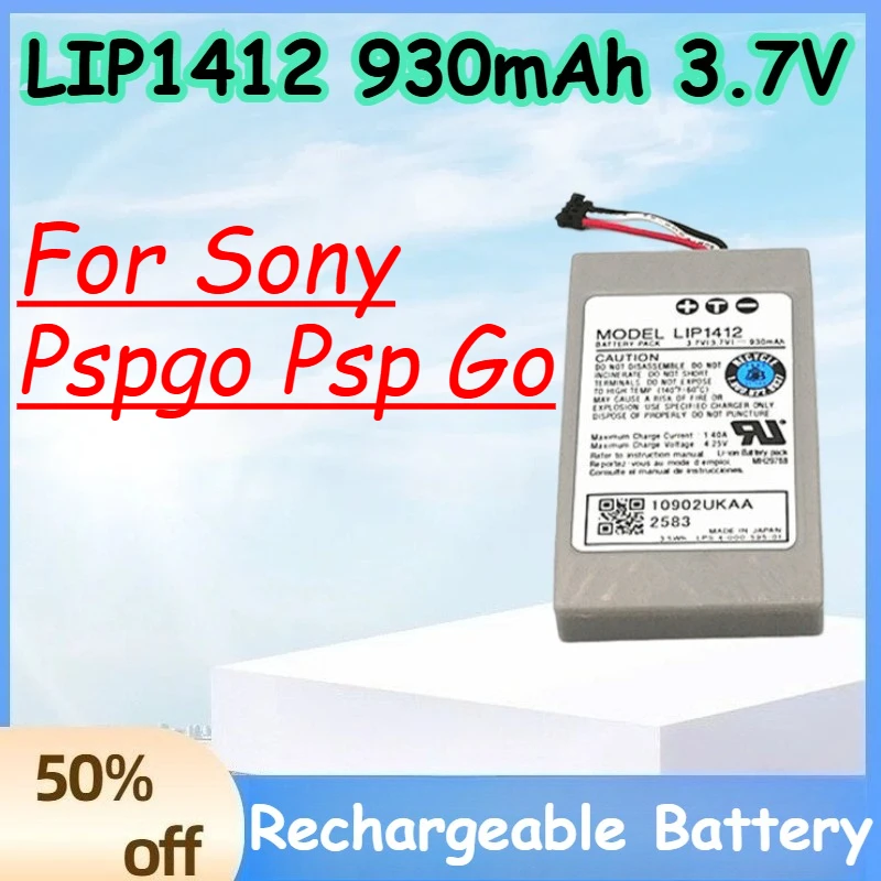

LIP1412 930mAh 3.7V Rechargeable Battery for Sony Pspgo Psp Go LIP1412 Rechargeable Battery