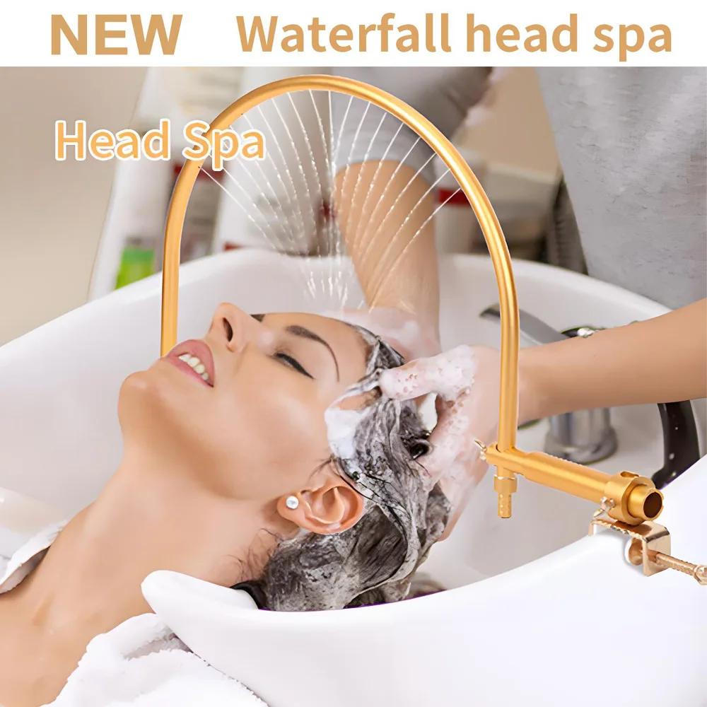 Adjustable water circulation flushing head ceramic basin with elbow head treatment accessories Flushing bed convenient upgrade v