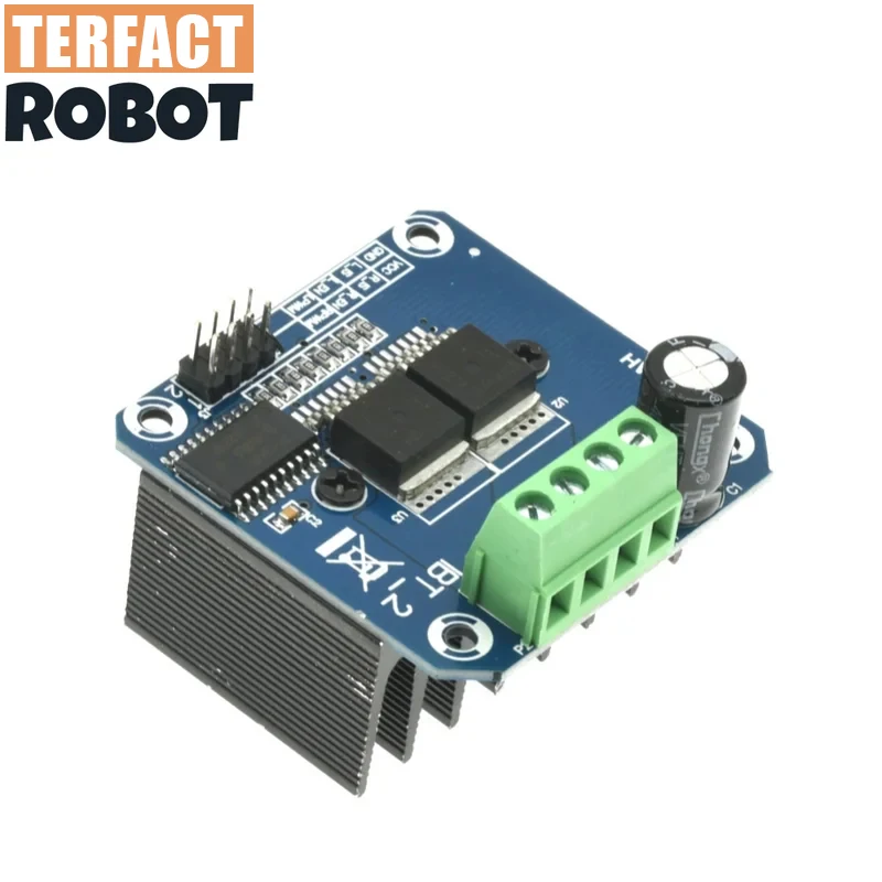 BTS7960 43A H-bridge High-power Motor Driver Module High-power Smart Car Motor Semiconductor Refrigeration