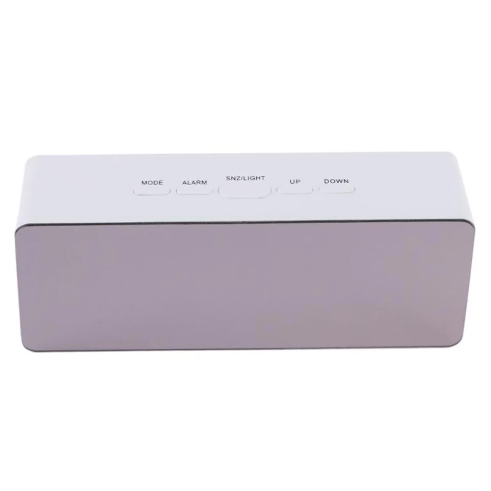

Led Alarm Clock Mirror Clock Led Display Clock Multi-function Mirror Digital Alarm Clock Clock (No )