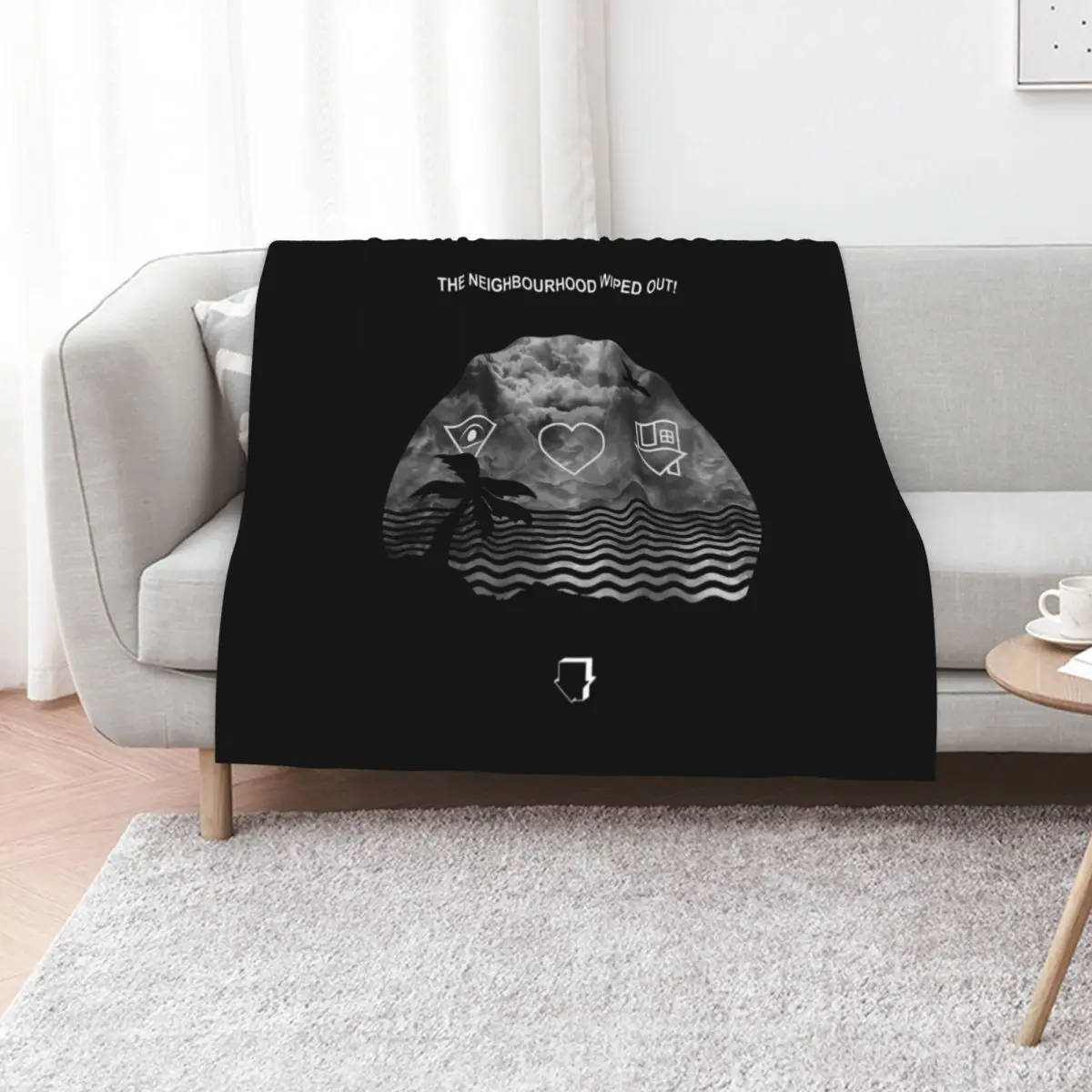 The Neighbourhood-Wiped Throw Blanket warm for winter sofa bed Personalized Gift Designers Comforter Luxury Designer Blankets