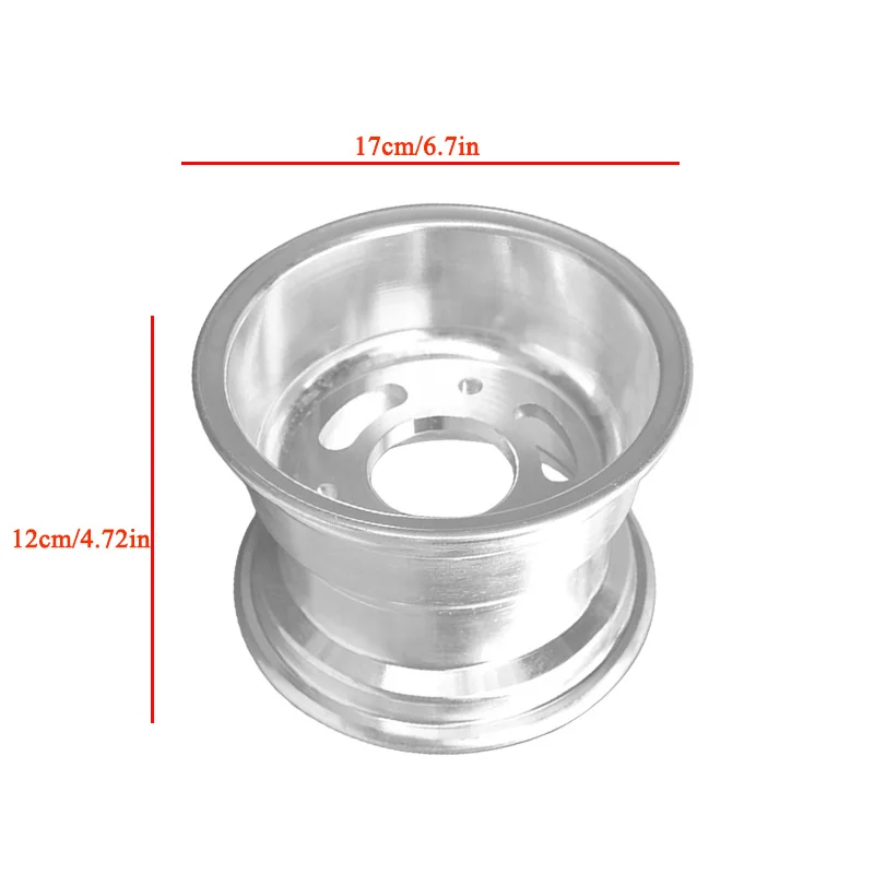 6 Inch Rim Aluminum Alloy Wheel Hub for 13x5.00-6 15x6.00-6 Tire Small Citycoco Electric Scooter