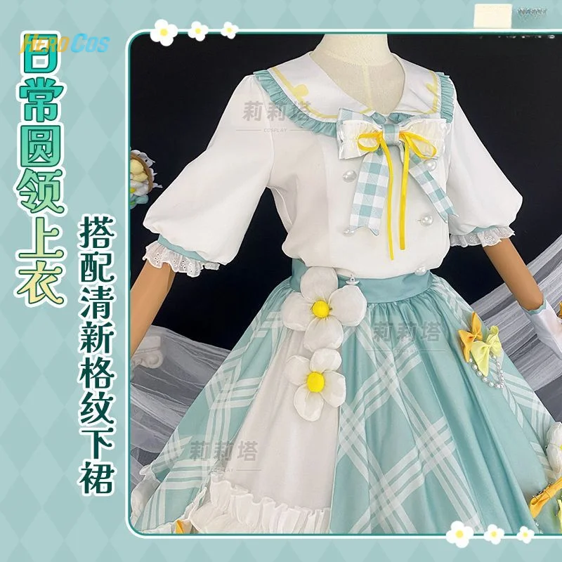 الهوية VGardener تأثيري إيما وودز زي المرأة لوليتا فستان هالوين كرنفال موحدة الملابس بدلة الحفلات بطل كوس