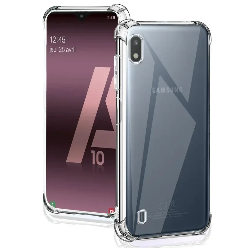 

For Samsung Galaxy A10 case silicone soft shockproof transparent back cover for GalaxyA10 a 10 clear phone cases Funda Coque Gel