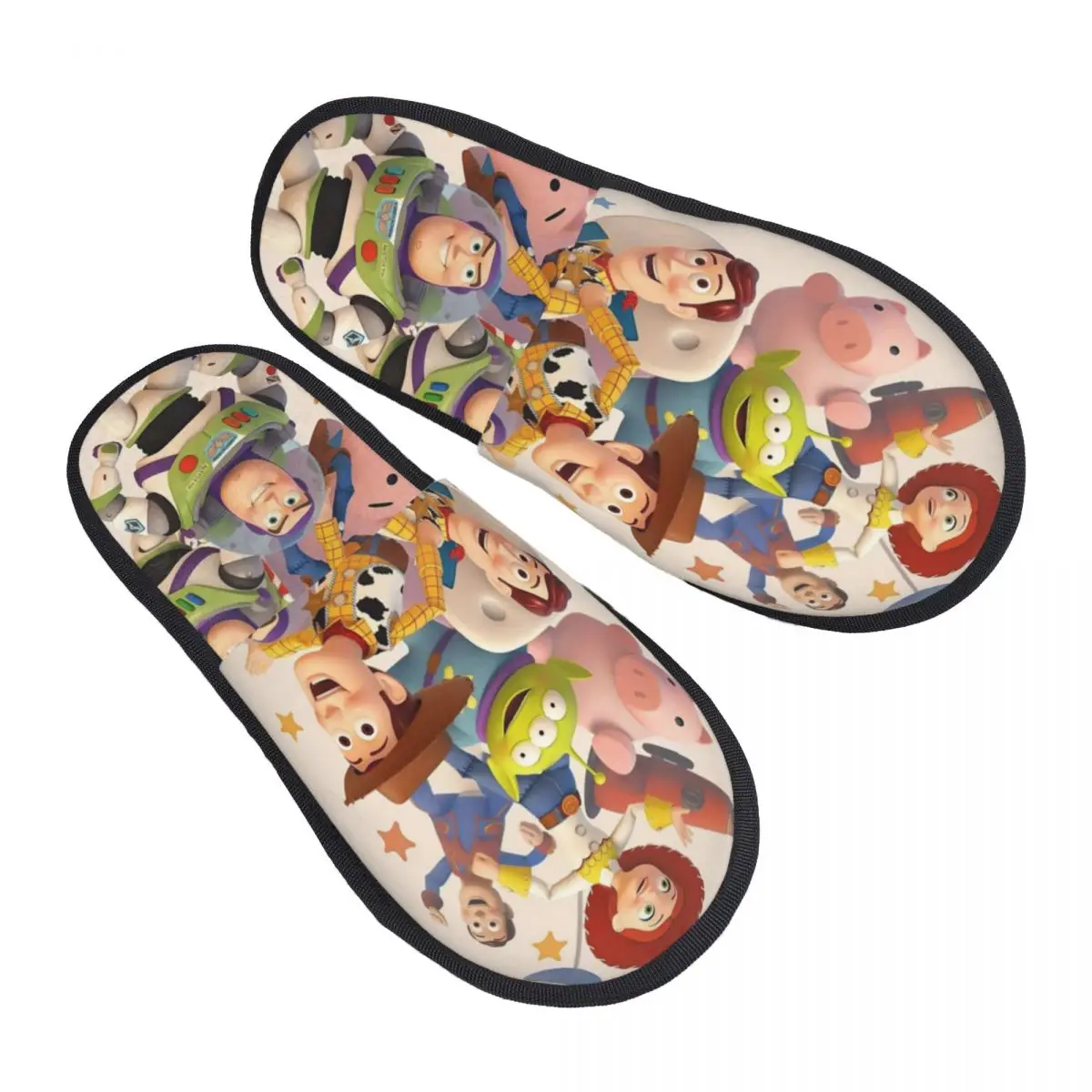 

Женские домашние тапочки с принтом «История игрушек», мягкие теплые тапочки с героями мультфильмов, аниме, пушистые тапочки из пены с эффектом памяти, домашняя обувь