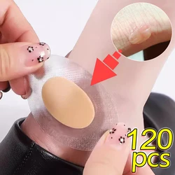 120PC Gel Heel Protector Foot Patches Adhesive Blister Pads Hydrocolloid Heel Liner Shoes Stickers Pain Relief Plaster Foot Care