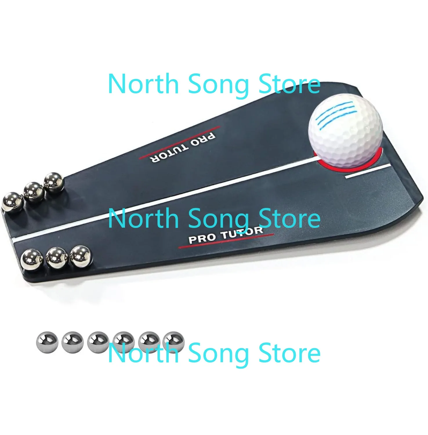 

Golf Putting Tutor, Golf Hitting Mat, Putting Mirror Training Aid, Puttout Circuit Trainer Groove, Putt Out Train Align Practice