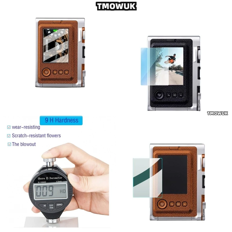 

For Fujifilm Instax Mini LiPlay LCD Screen Tempered Glass Camera Accessory Film Protective Cover