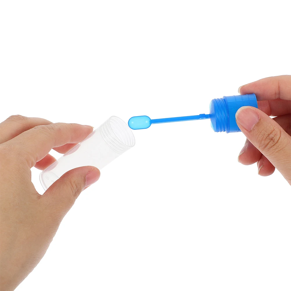 

100Pcs Durable Plastic Stool Sample Cups Fecal Collection Cup 20ml Specimen Container for Medical Testing Specimen Cups