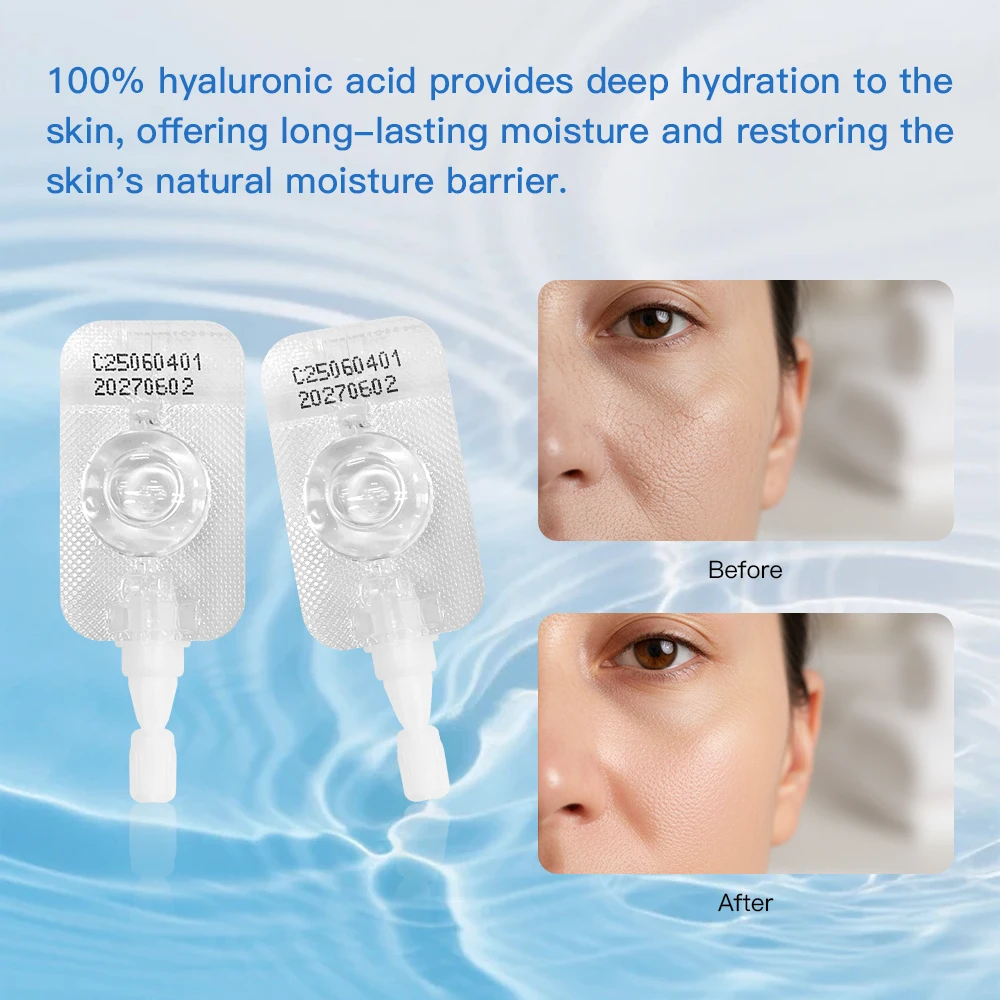 Hyaluronic Acid Face Serum Repairs Skin Care with Deep Moisturizing Water Locking Hydrating For Dr.pen