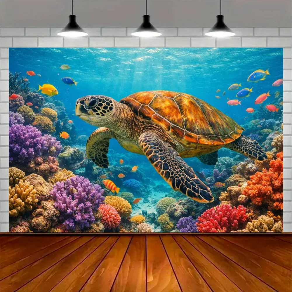 海洋生物背景 海亀 クジラ 洞窟 サンゴ礁 魚 水中世界 パ - Marine Aquarium & Regional Centre Photos のレビューと価格
