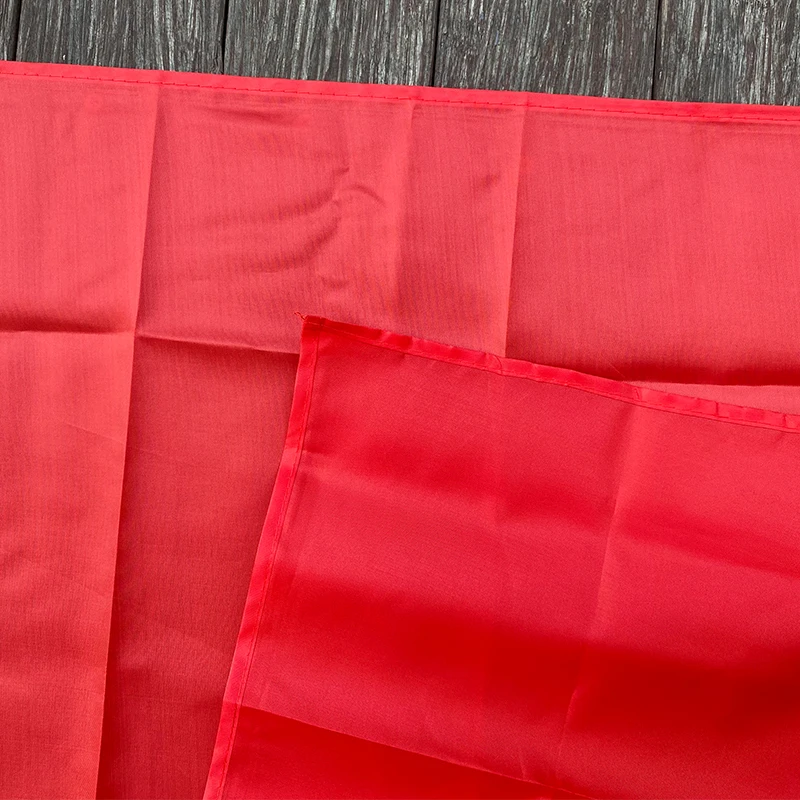 xvggdg    90+150cm  Red Flags  Solid Color banner   For decoration