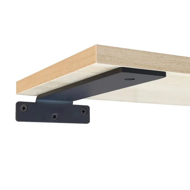 Banco de pared flotante de acero mate, soporte estante alta resistencia, bricolaje, 10cm/15cm/20cm/25cm/30cm longitud,