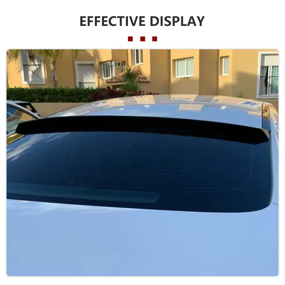 Carbon Fiber Rear Roof Spoiler Wing For Mercedes-Benz E Class C238 E200 E400 E500 Coupe 2D 2017 2018 Rear Roof Wing Spoiler FRP