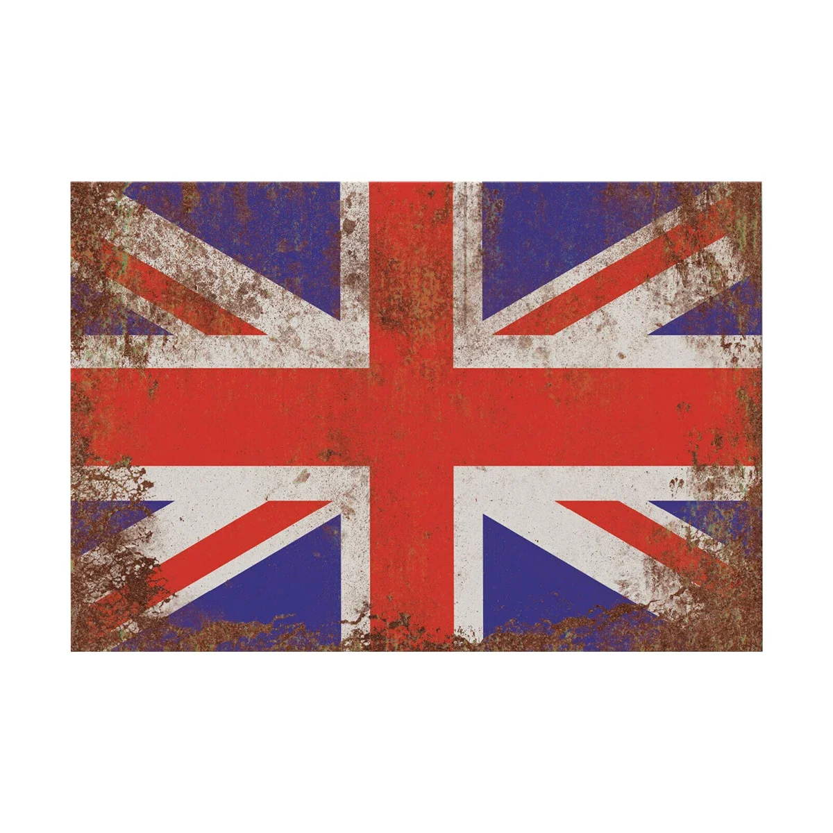 

Union Jack Rusty Grunge Car, Bike, Van, Laptop Window Bumper Vinyl Decal Sticker