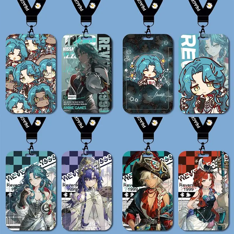 

2025 Reverse:1999 Hissabeth Voyager Barcarola Card Cover Campus Bus Student ID Meal Access Control Card Protect Card Sleeve Gift